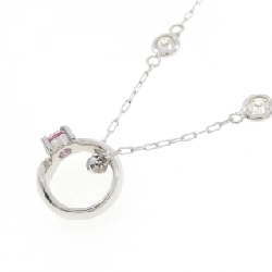 PT900/K18WG Tourmaline Necklace - Hàng hiệu Authentic 860643