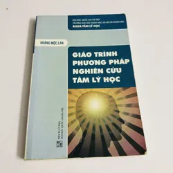 GIÁO TRÌNH PHƯƠNG PHÁP NGHIÊN CỨU TÂM LÝ HỌC 