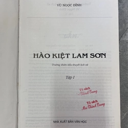 HÀO KIỆT LAM SƠN - TRƯỜNG THIÊN TIỂU THUYẾT LỊCH SỬ ( 2 cuốn ) 387542