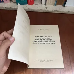 Mấy Vấn Đề Lớn Trong Việc Thi Hành Điều Lệ Xí Nghiệp Công Nghiệp … - Lê Thanh Nghị - 1978 664374