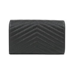 【Sản phẩm mới】Saint Laurent 377828 BOW01 Ví dây chuyền 622663