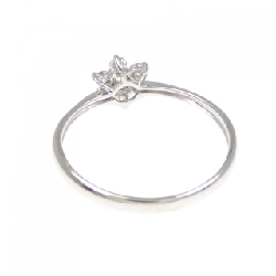 Nhẫn kim cương K10WG hoa 0.20CT 671242