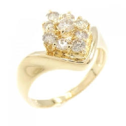 Nhẫn kim cương K18YG 0.50CT - Hàng hiệu chính hãng