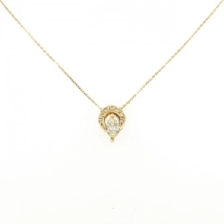 K18YG Dây chuyền kim cương 0.34CT - Hàng hiệu Chính hãng