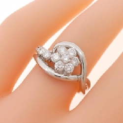 Nhẫn kim cương hoa PT900 0.50CT 668431