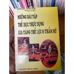 Những Bài Tập Thể Dục Thực Dụng Gia Tăng Thể Lực & Thẩm Mỹ - Như Hoa, Thảo Tâm 2002 Sách Y học - Sức khỏe - Thể thao VAVO-AK1T2