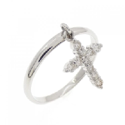 Nhẫn kim cương PT900 hình chữ thập 0.18CT - Hàng hiệu Chính hãng