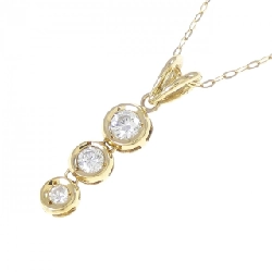 K18YG Dây chuyền kim cương 0.32CT - Hàng hiệu Chính hãng 859294