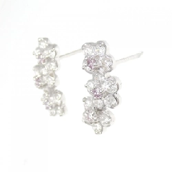 PT900 Bông tai kim cương hoa 0.46CT - Hàng hiệu Authentic 868508