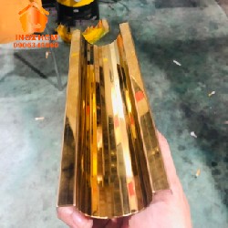 Nẹp Inox Bán Nguyệt PVD - nhận gia công inox theo yêu cầu 3440