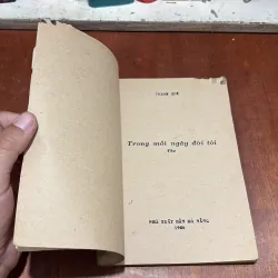 [Bị Mọt] - II Thơ: Trong Mỗi Ngày Đời Tôi - Thanh Quế - 1986 796302