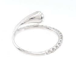 Nhẫn kim cương K18WG 0.50CT 671308