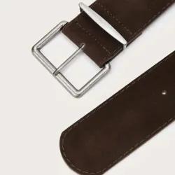 Thắt Lưng Nữ Bản To Khóa Vuông Kim Loại - Tôn Dáng, Sang Trọng 977569