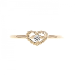 Nhẫn kim cương hình trái tim K18PG 0.03CT 668071