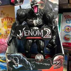 Đồ chơi mô hình nhân vật siêu anh hùng Venom màu đen cao 31cm  MY-021