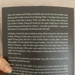 Babel của R F Kuang sách đọc  1 lần tình trạng khoảng 90% 937366
