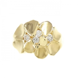 Nhẫn kim cương K18YG 0.21CT 669186