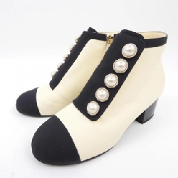 【Khuyến mãi】Giày bốt CHANEL 661905