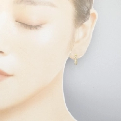 K18YG Bông tai kim cương 0.24CT - Hàng hiệu Chính hãng 870651