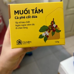 Tẩy da chết cafe cốt dừa cỏ mềm siêu thơm siêu sạch siêu mềm mại