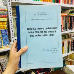 Châu Âu trong chiến lược toàn cầu của Mỹ thời kỳ sau chiến tranh lạnh 