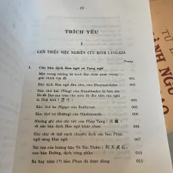 NGHIÊN CỨU KINH LĂNG GIÀ - THÍCH CHƠN THIỆN, TRẦN TUẤN MẪN dịch  1028790