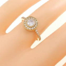 【Sản phẩm mới】Nhẫn kim cương K18YG 0.45CT 672473