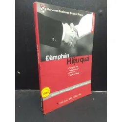 [Sách Cũ SCGR] Cẩm nang bỏ túi: Đàm phán hiệu quả 2007 mới 80% bẩn nhẹ HCM1504 kỹ năng giao tiếp