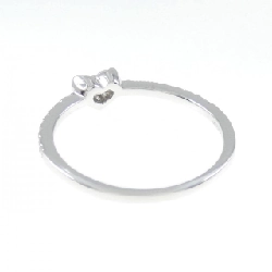 Nhẫn kim cương hình trái tim K18WG 0.21CT 672229