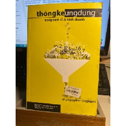 [Phiên Chợ Sách Cũ] Thống Kê Ứng Dụng trong kinh tế và kinh doanh - Hoàng Trọng, Chu Nguyên Mộng Ngọc 0506