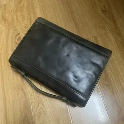 Clutch nam 25x18x3 da thật 2hand 1013061