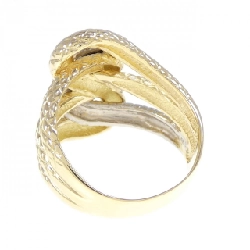 Nhẫn kim cương K18YG/PT900 0.03CT 668161