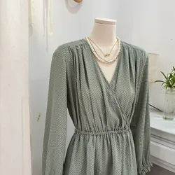 Đầm xô voan hiệu Nhật dáng eo điệu đà 707225