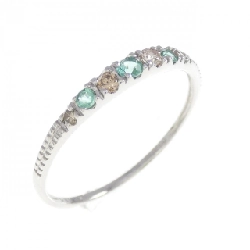 Nhẫn Emerald PT950 0.10CT