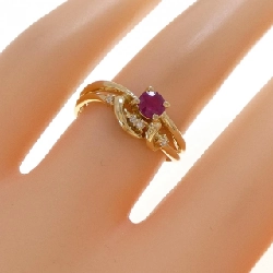 Nhẫn Ruby K18YG - Hàng hiệu Chính hãng 846719