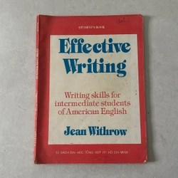 Effective Writing - Jean Withrow 