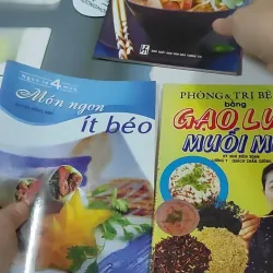 Combo Ẩm Thực: Phòng & Trị Bệnh Bằng Gạo Lứt - Muối Mè, Món Ngon Ít Béo, Gỏi & Các Món Kh 727322