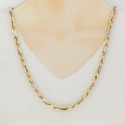 Necklace ウノアエレ 750YG/750WG - Hàng hiệu Authentic 844118