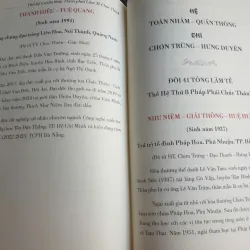 Phổ Hệ Truyền Thừa Thiền Phái Lâm Tế Chúc Thánh Quảng Nam Đà Nẵng 796727