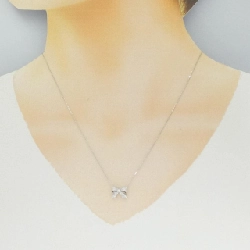 Dây chuyền kim cương 750WG - Hàng hiệu Authentic 0.10CT 859592