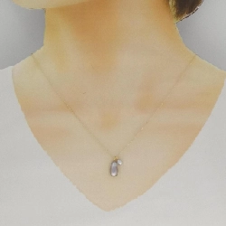 K14YG Ngọc trai đen dây chuyền - Hàng hiệu Authentic 860855