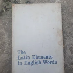 The Latin Elements in English Words