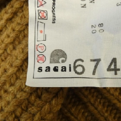 【Mã giảm giá】SACAI Áo len 644806