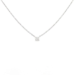 Dây chuyền kim cương 4゜C 0.081CT - Hàng hiệu Authentic