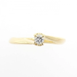 Nhẫn kim cương K18YG 0.10CT 666758