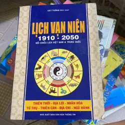 Lịch Vạn niên  1910- 2050