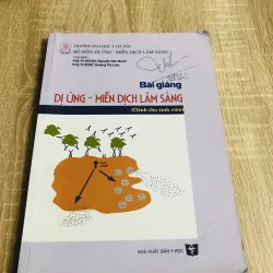 BÀI GIẢNG DỊ ỨNG - MIỄN DỊCH LÂM SÀNG 