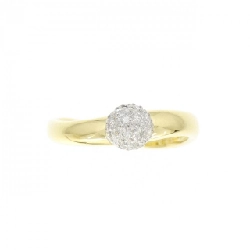 Nhẫn kim cương K18YG/K18WG 0.20CT 669218