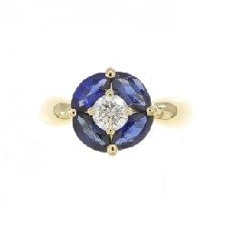 Nhẫn Sapphire K18YG 1.34CT 665718