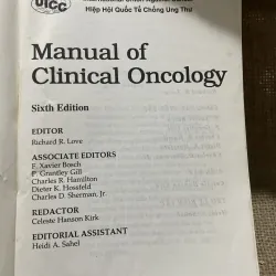 Cẩm nang ung bướu học lâm sàng - Tập 2- sách dịch  798997